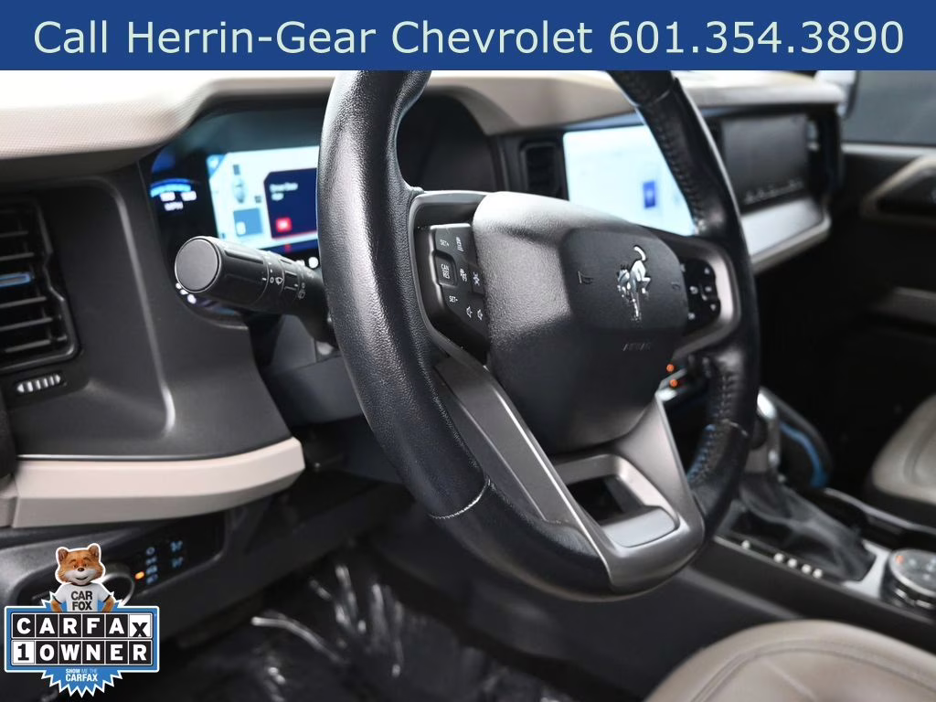 2023 Azure Gray Metallic Tri-Coat Ford Bronco Wildtrak 4X4 SUV