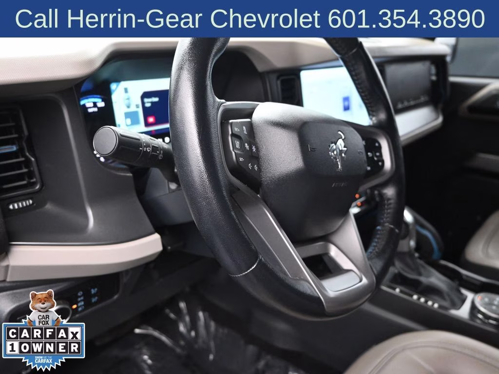 2023 Azure Gray Metallic Tri-Coat Ford Bronco Wildtrak 4X4 SUV