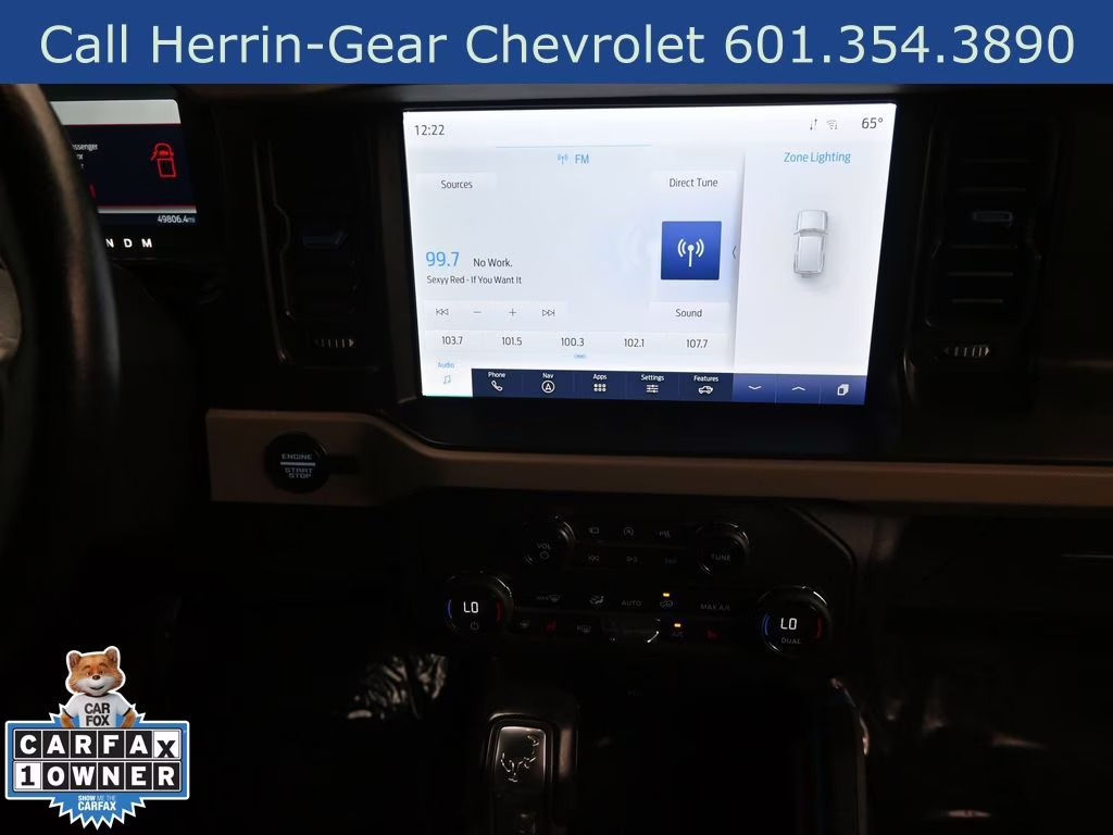 2023 Azure Gray Metallic Tri-Coat Ford Bronco Wildtrak 4X4 SUV