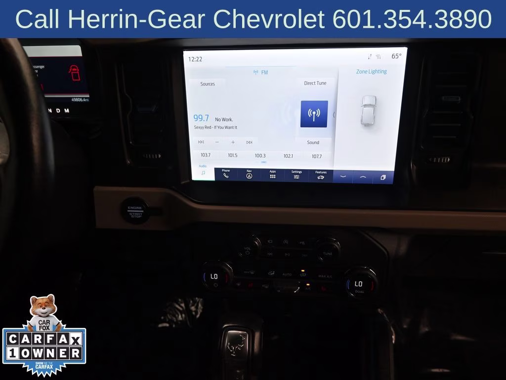 2023 Azure Gray Metallic Tri-Coat Ford Bronco Wildtrak 4X4 SUV