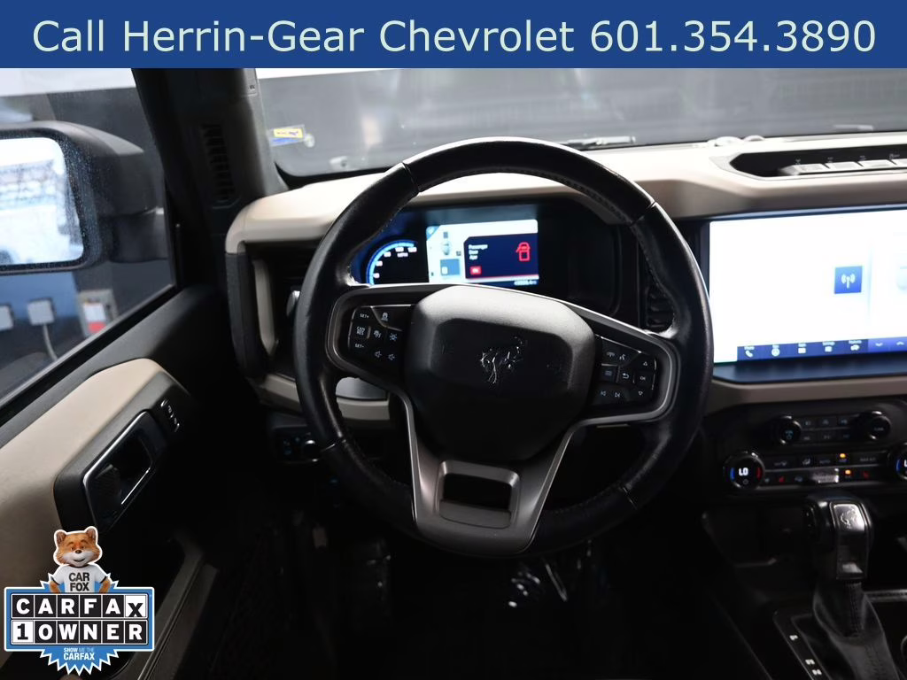 2023 Azure Gray Metallic Tri-Coat Ford Bronco Wildtrak 4X4 SUV