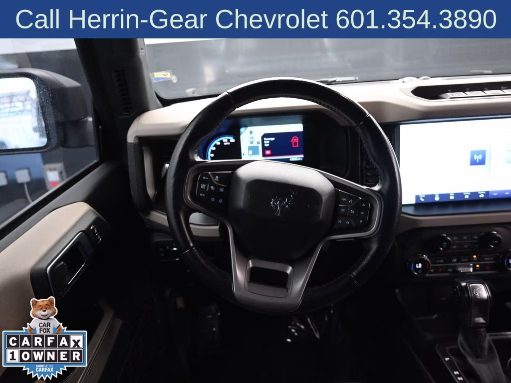 2023 Azure Gray Metallic Tri-Coat Ford Bronco Wildtrak 4X4 SUV
