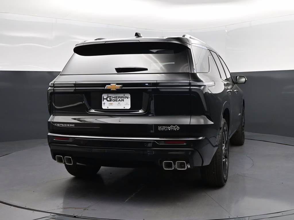 2026 Black Chevrolet Traverse High Country FWD SUV