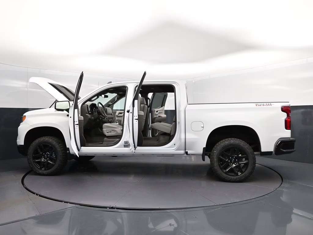 2026 Summit White Chevrolet Silverado 1500 LT Trail Boss 4X4 Truck