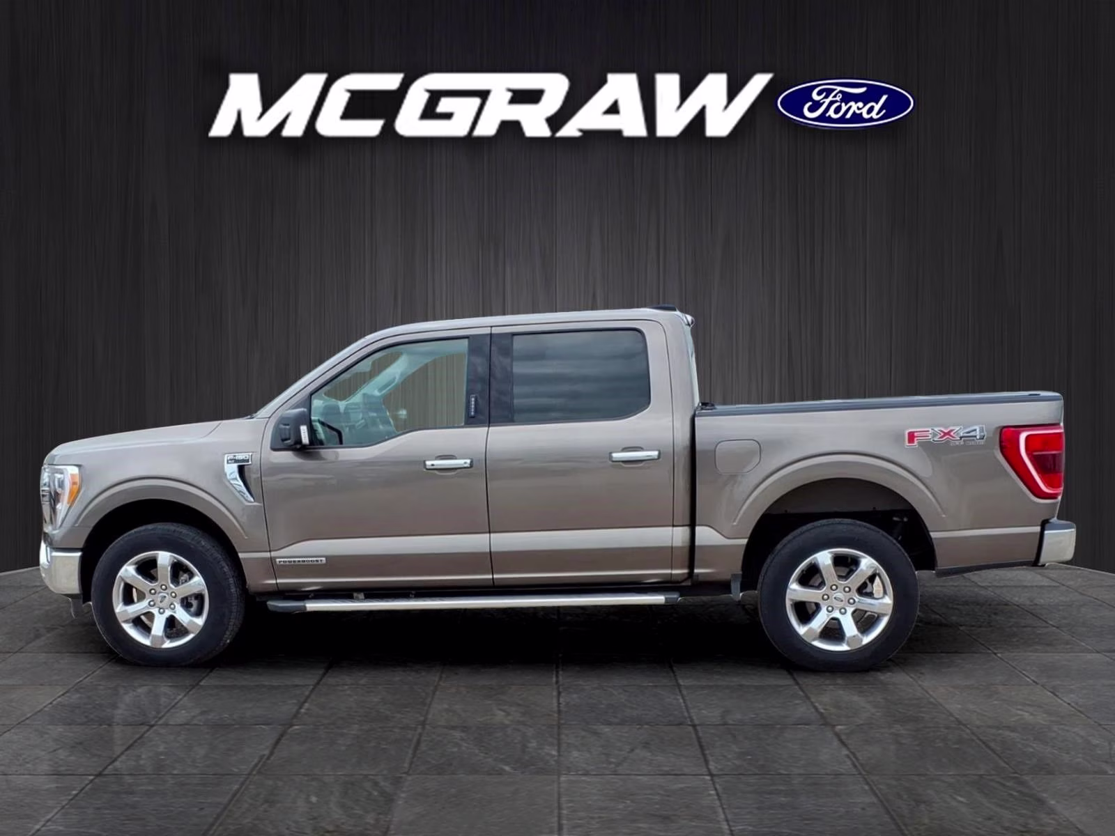 2022 Stone Gray Metallic Ford F-150 XLT 4X4 Truck