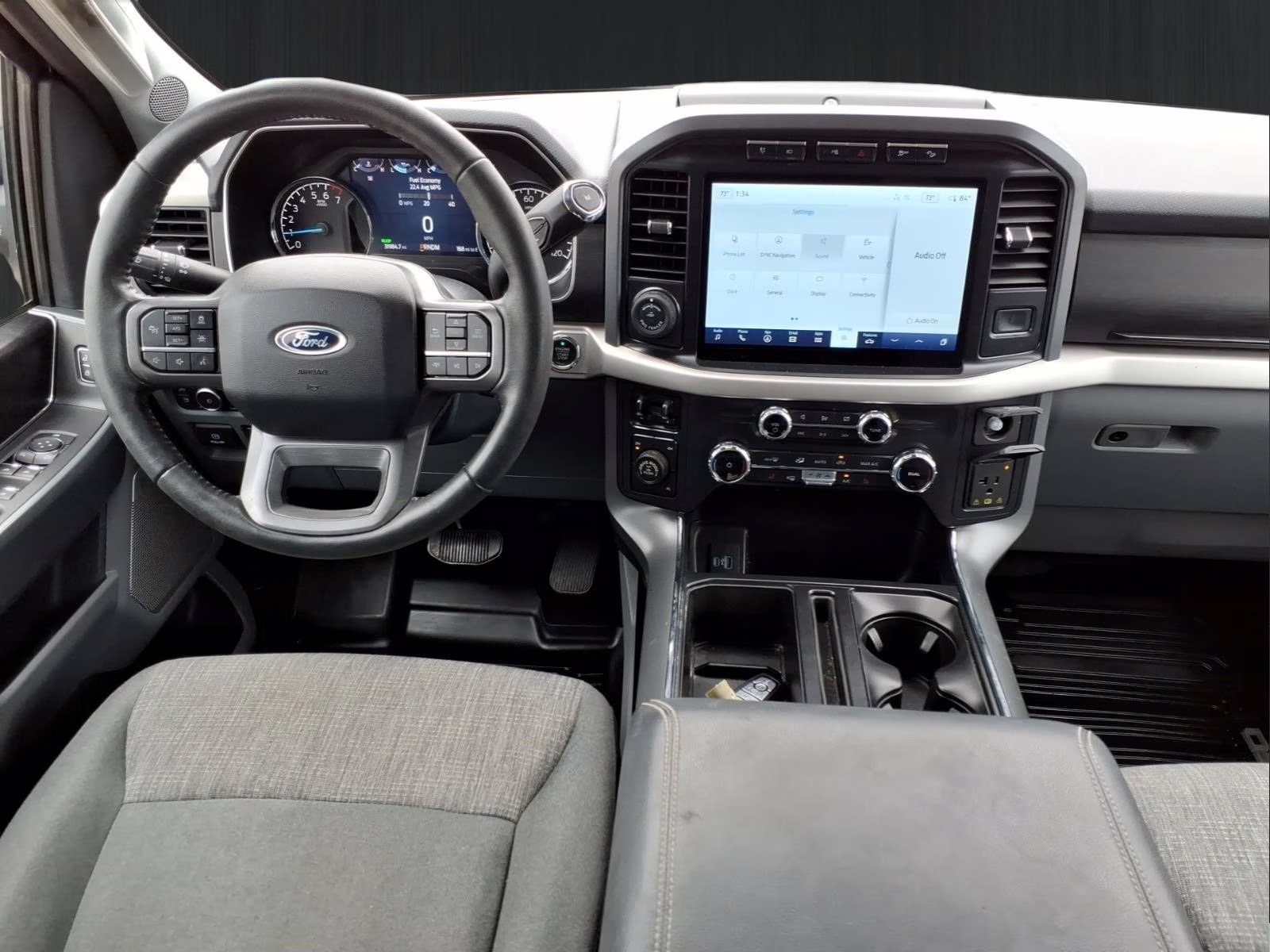 2022 Stone Gray Metallic Ford F-150 XLT 4X4 Truck