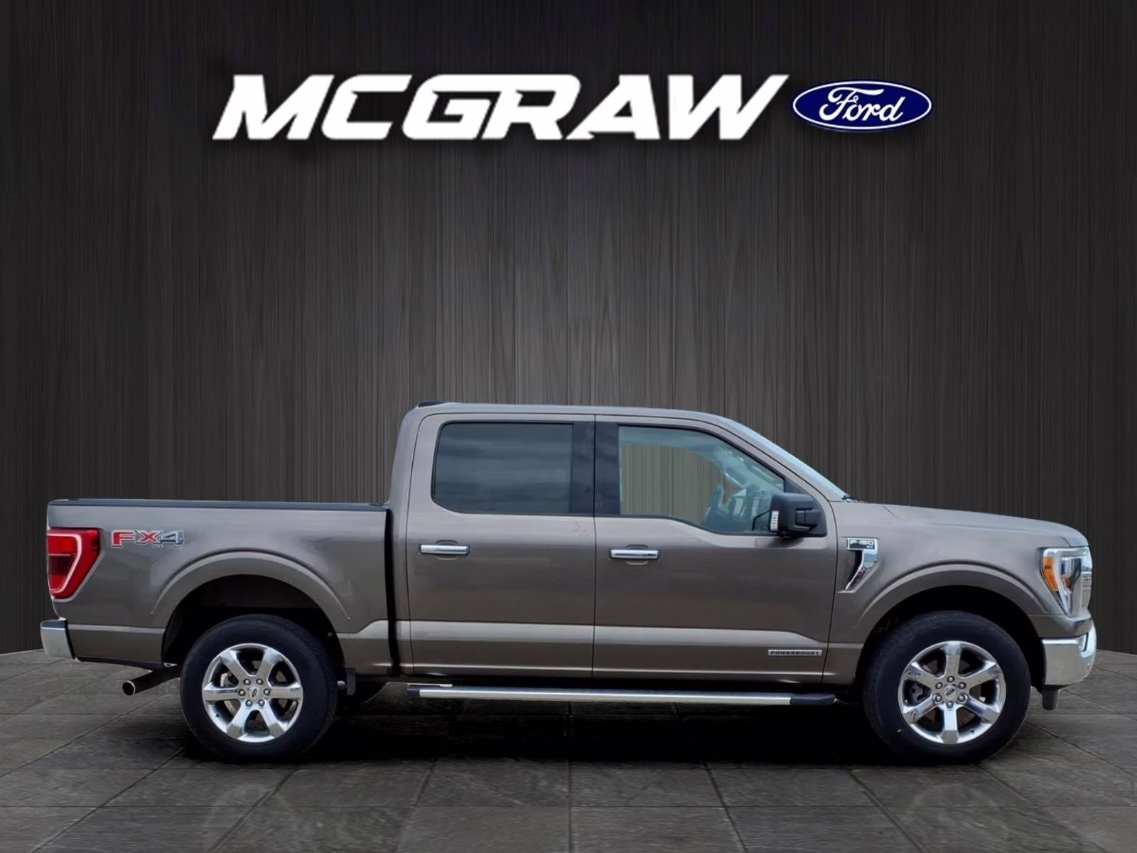 2022 Stone Gray Metallic Ford F-150 XLT 4X4 Truck