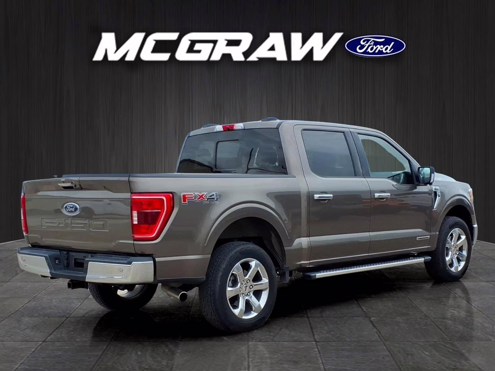 2022 Stone Gray Metallic Ford F-150 XLT 4X4 Truck