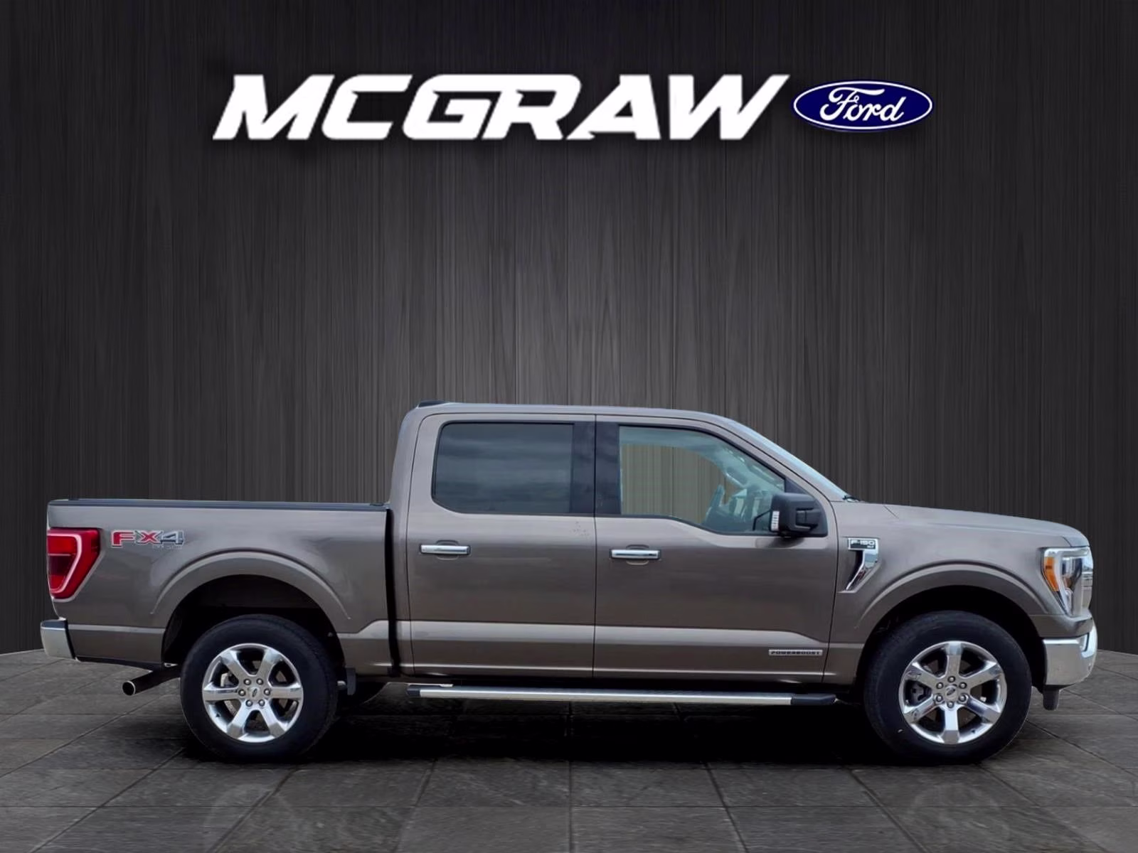 2022 Stone Gray Metallic Ford F-150 XLT 4X4 Truck
