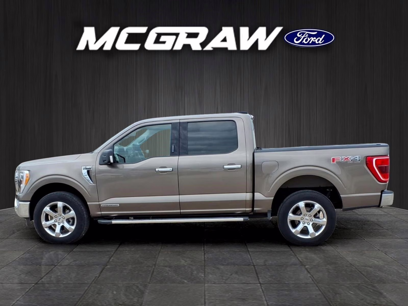 2022 Stone Gray Metallic Ford F-150 XLT 4X4 Truck