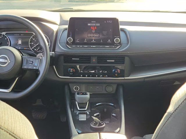 2023 Brilliant Silver Metallic Nissan Rogue SV AWD SUV