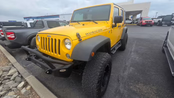 2015 Baja Yellow Clearcoat Jeep Wrangler Unlimited Rubicon 4X4 SUV