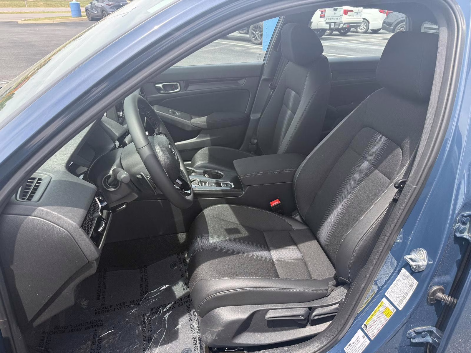 2026 Blue Lagoon Pearl Honda Civic Sedan Sport FWD Sedan