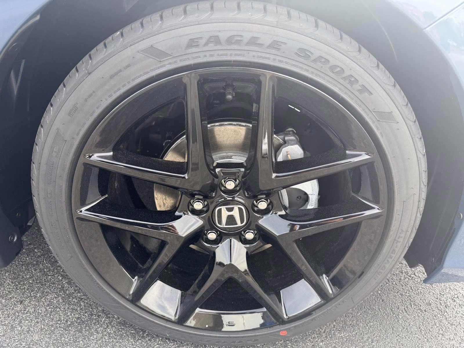 2026 Blue Lagoon Pearl Honda Civic Sedan Sport FWD Sedan