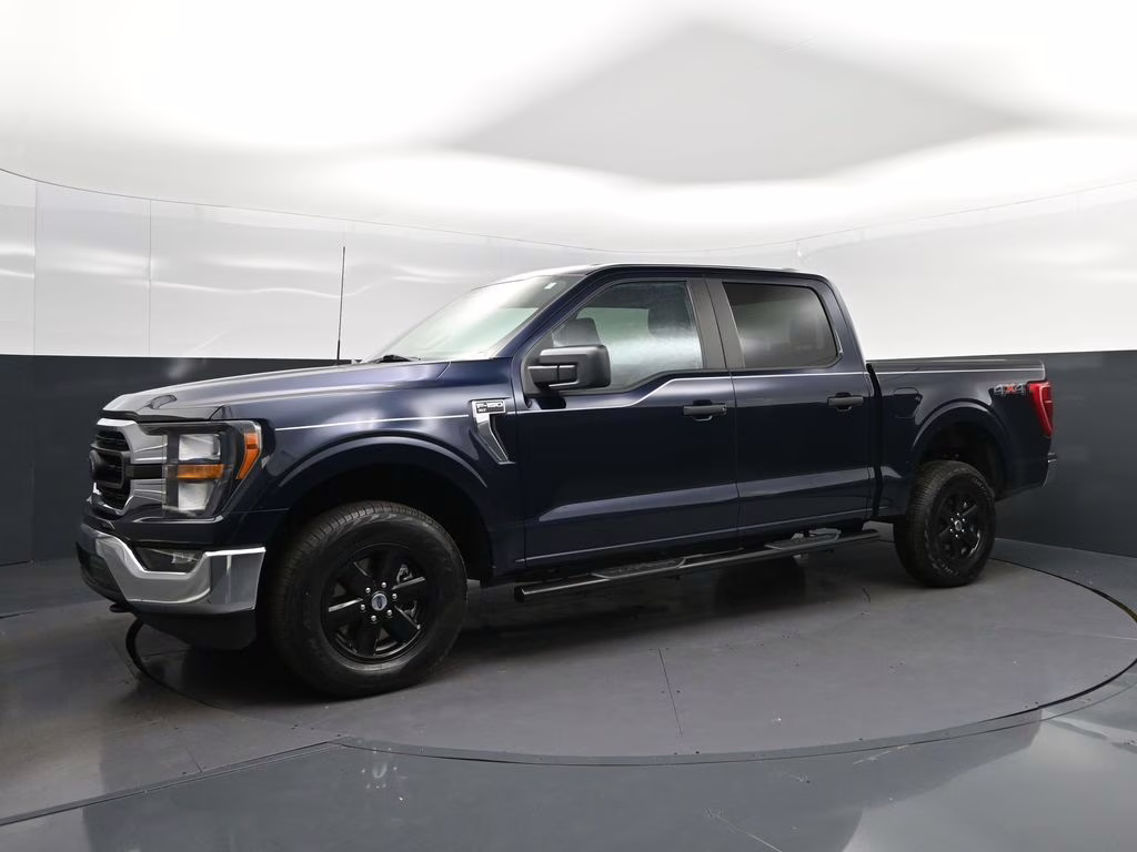2023 Blue Metallic Ford F-150 XLT 4X4 Truck