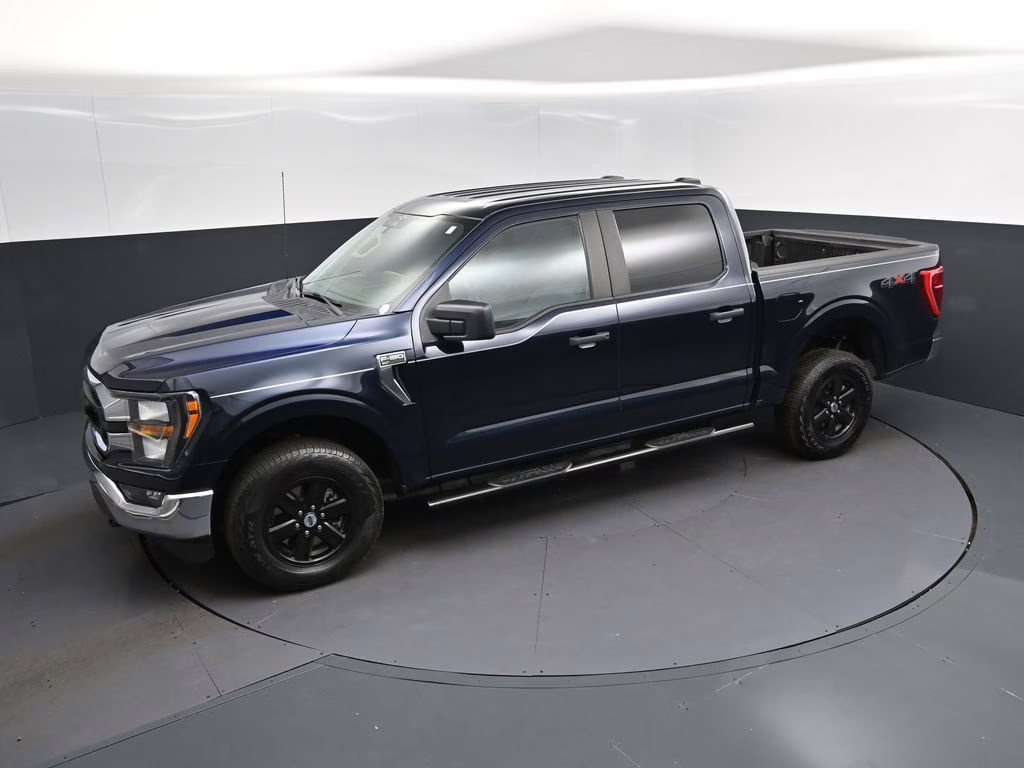 2023 Blue Metallic Ford F-150 XLT 4X4 Truck