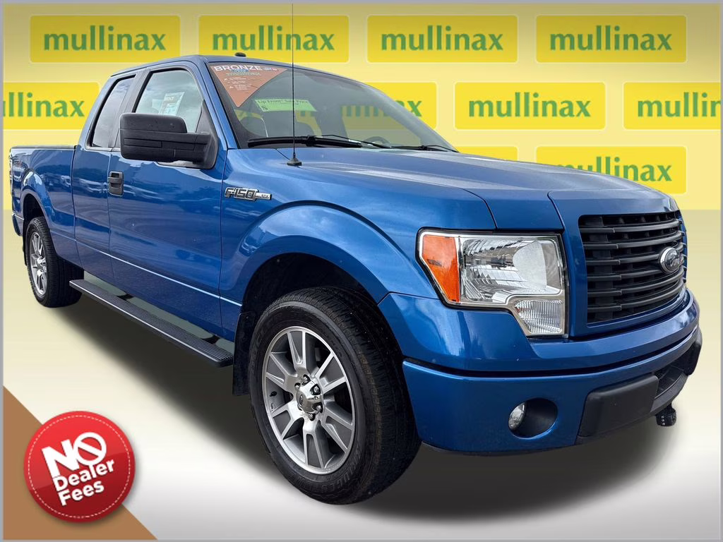 2014 Blue Flame Metallic Ford F-150 STX RWD Truck