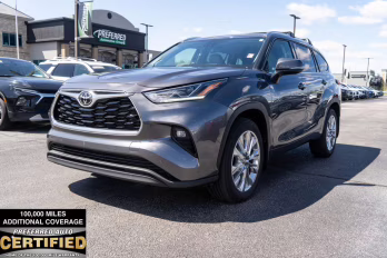 2024 Magnetic Gray Metallic Toyota Highlander Limited AWD SUV