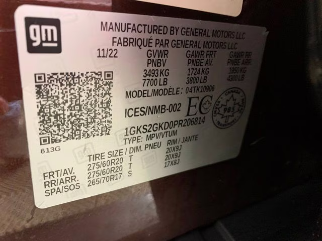 2023 Redwood Metallic GMC Yukon XL SLT 4X4 SUV