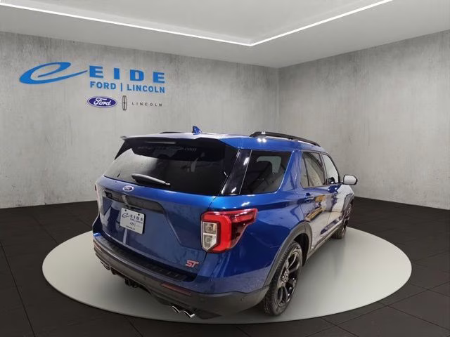 2020 Atlas Blue Metallic Ford Explorer ST 4X4 SUV