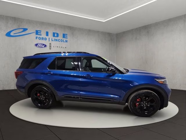 2020 Atlas Blue Metallic Ford Explorer ST 4X4 SUV