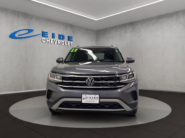 2022 Platinum Gray Metallic Volkswagen Atlas SEL AWD SUV