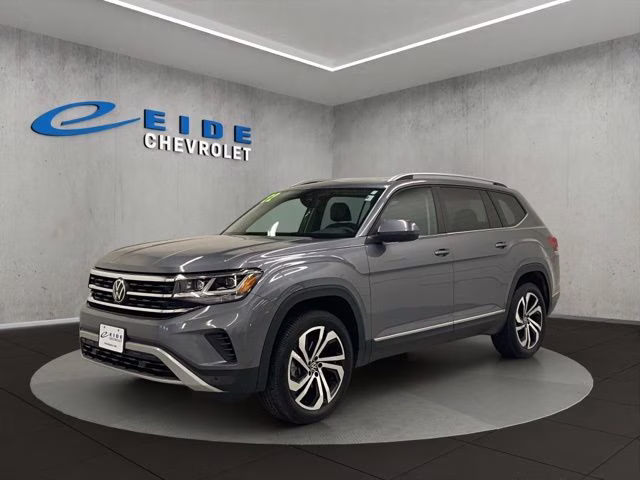 2022 Platinum Gray Metallic Volkswagen Atlas SEL AWD SUV