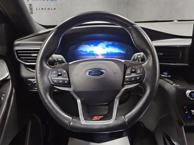 2020 Atlas Blue Metallic Ford Explorer ST 4X4 SUV