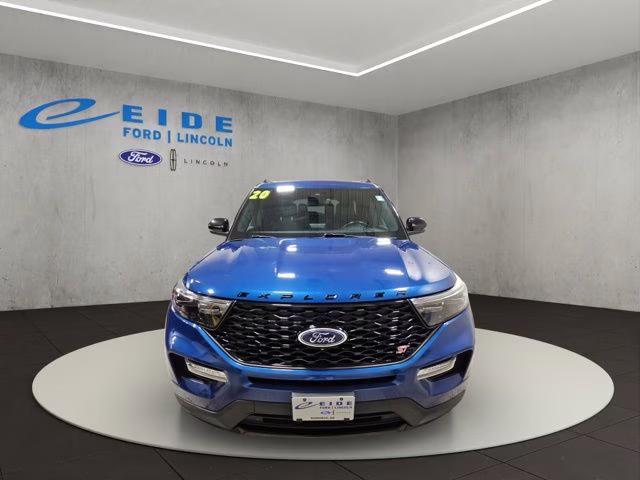 2020 Atlas Blue Metallic Ford Explorer ST 4X4 SUV