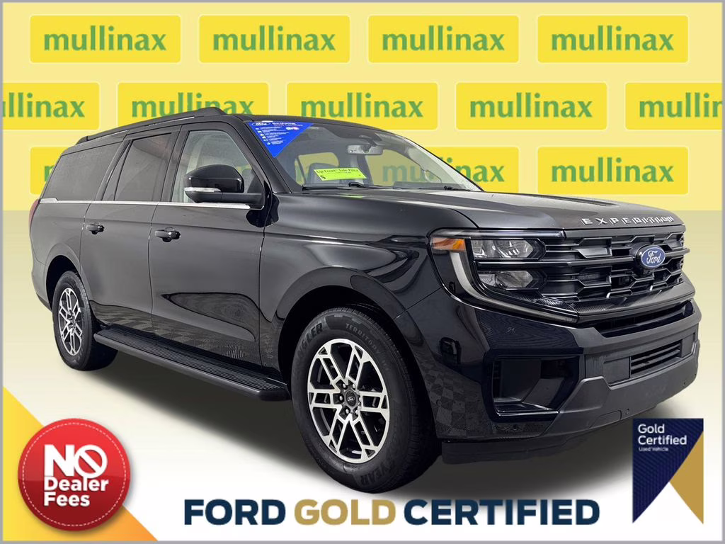2025 Agate Black Metallic Ford Expedition Max Active RWD SUV
