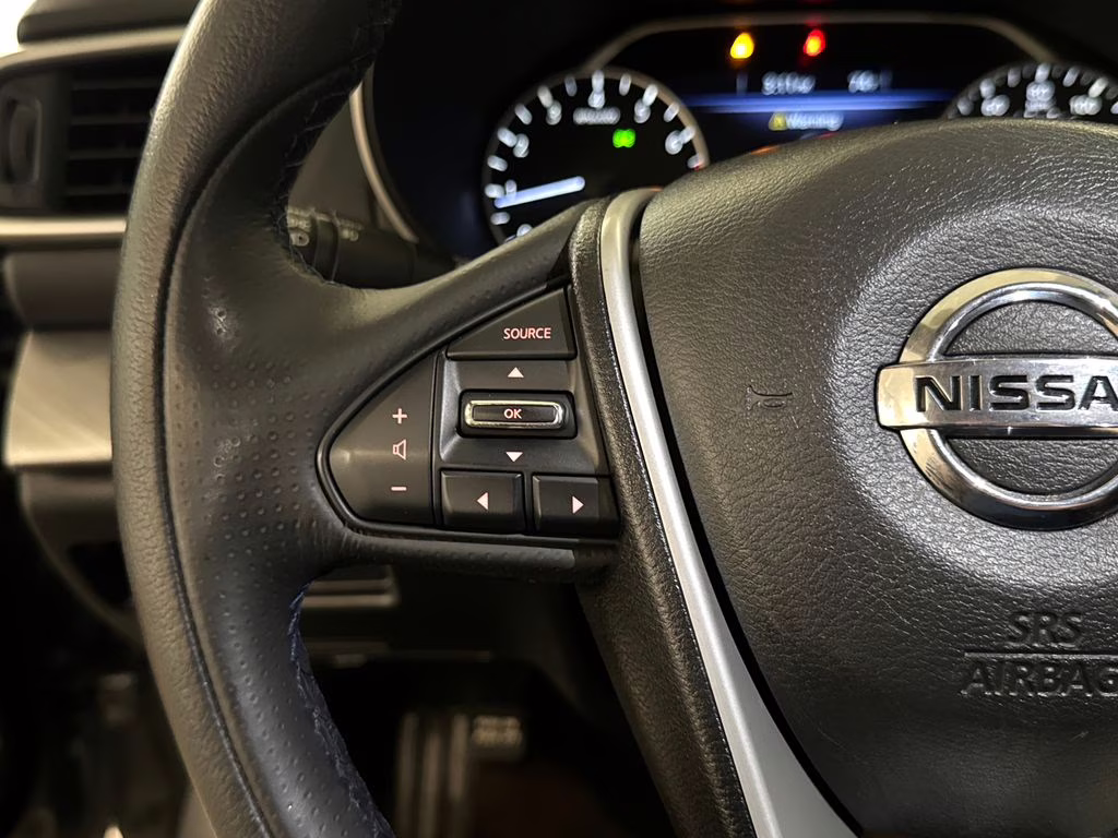 2017 Gun Metallic Nissan Maxima 3.5 S FWD Sedan
