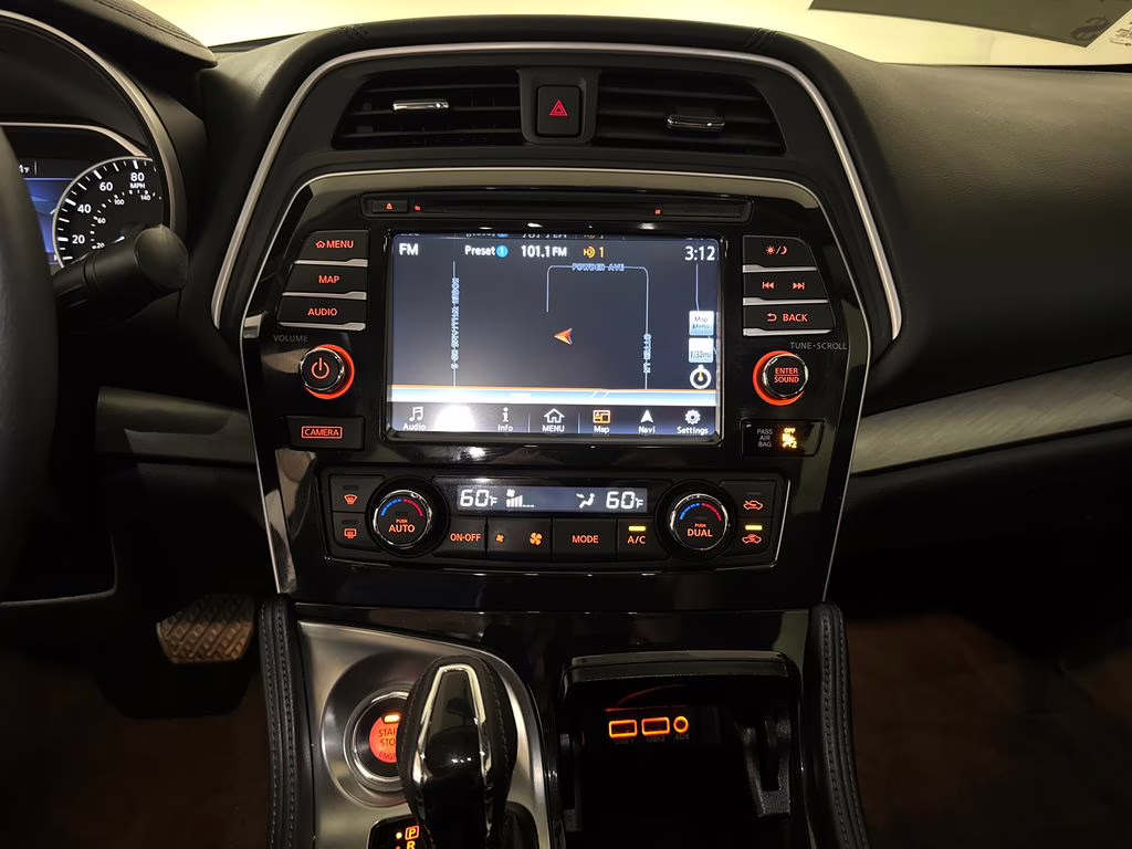 2017 Gun Metallic Nissan Maxima 3.5 S FWD Sedan
