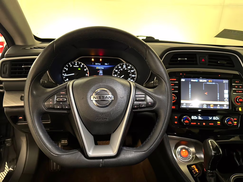 2017 Gun Metallic Nissan Maxima 3.5 S FWD Sedan