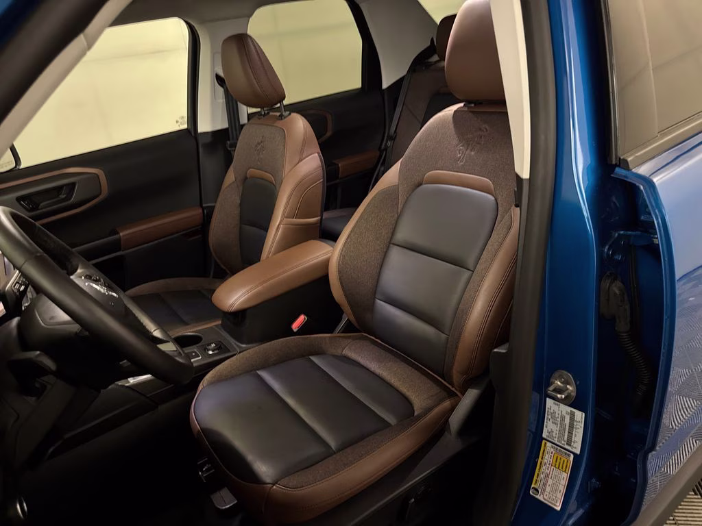 2025 Blue Metallic Ford Bronco Sport Outer Banks 4X4 SUV