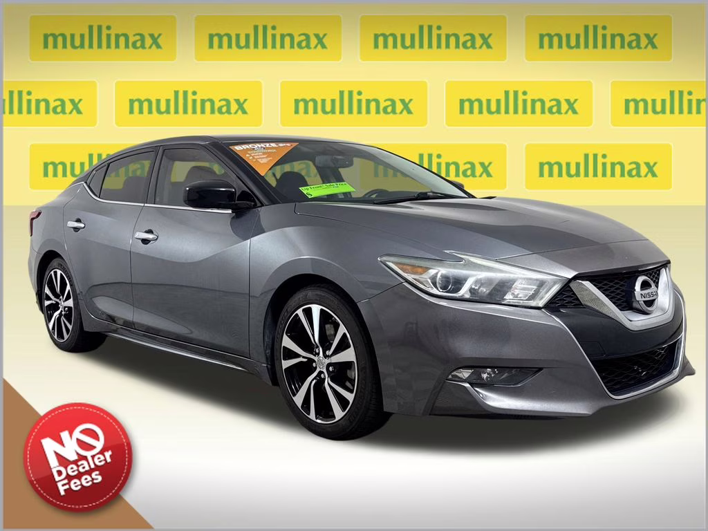2017 Gun Metallic Nissan Maxima 3.5 S FWD Sedan