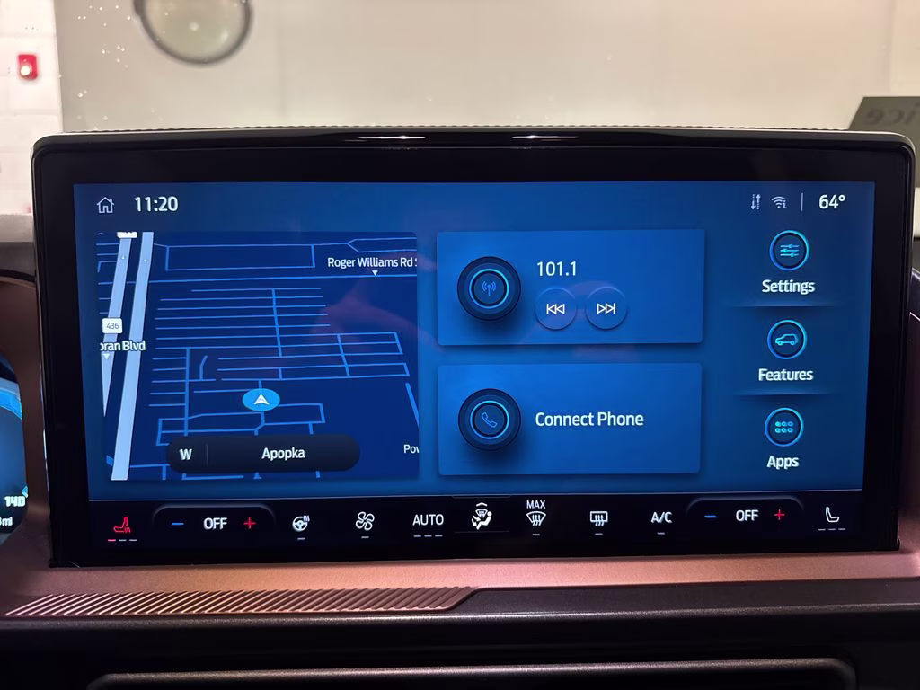 2025 Blue Metallic Ford Bronco Sport Outer Banks 4X4 SUV