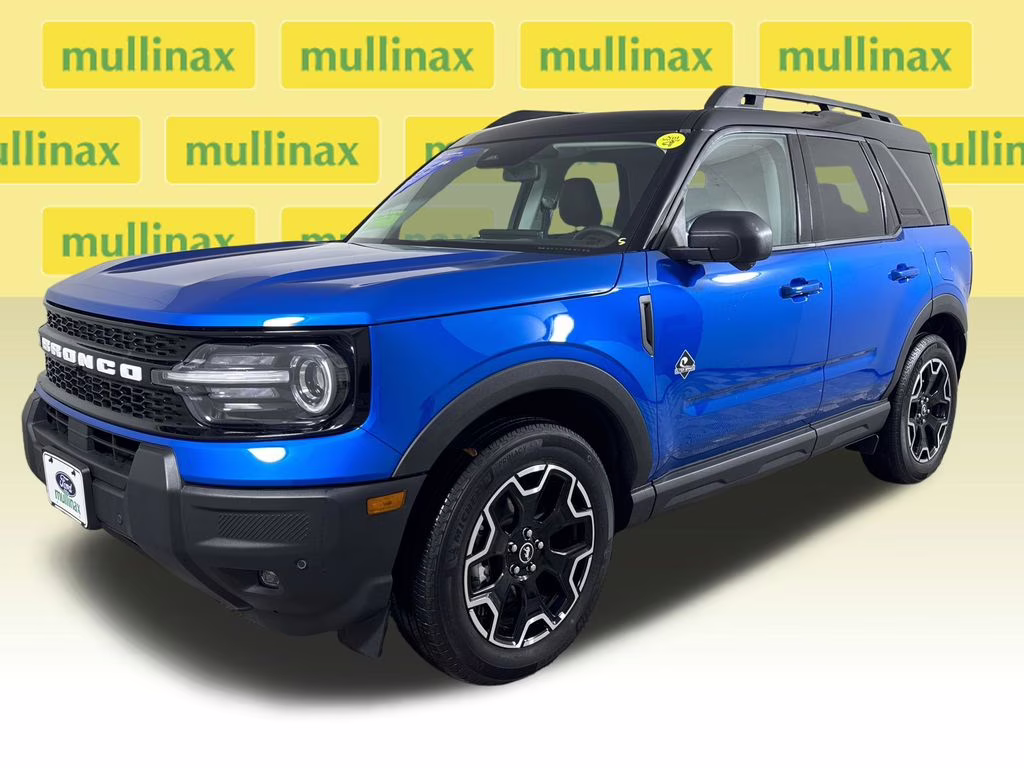 2025 Velocity Blue Metallic Ford Bronco Sport Outer Banks 4X4 SUV