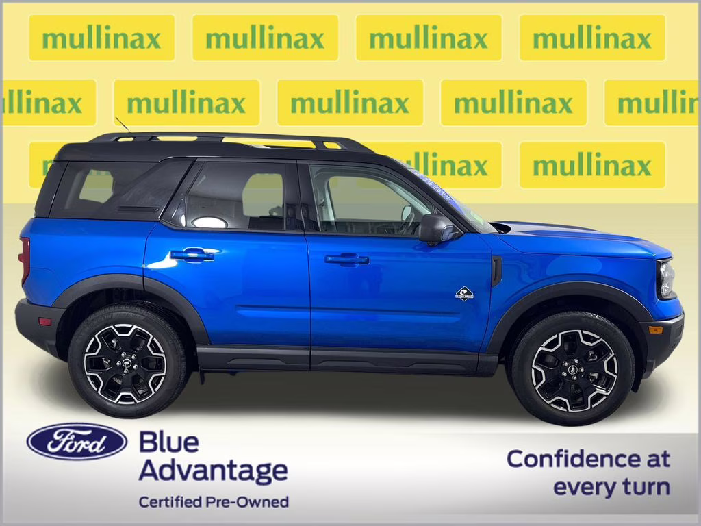 2025 Velocity Blue Metallic Ford Bronco Sport Outer Banks 4X4 SUV