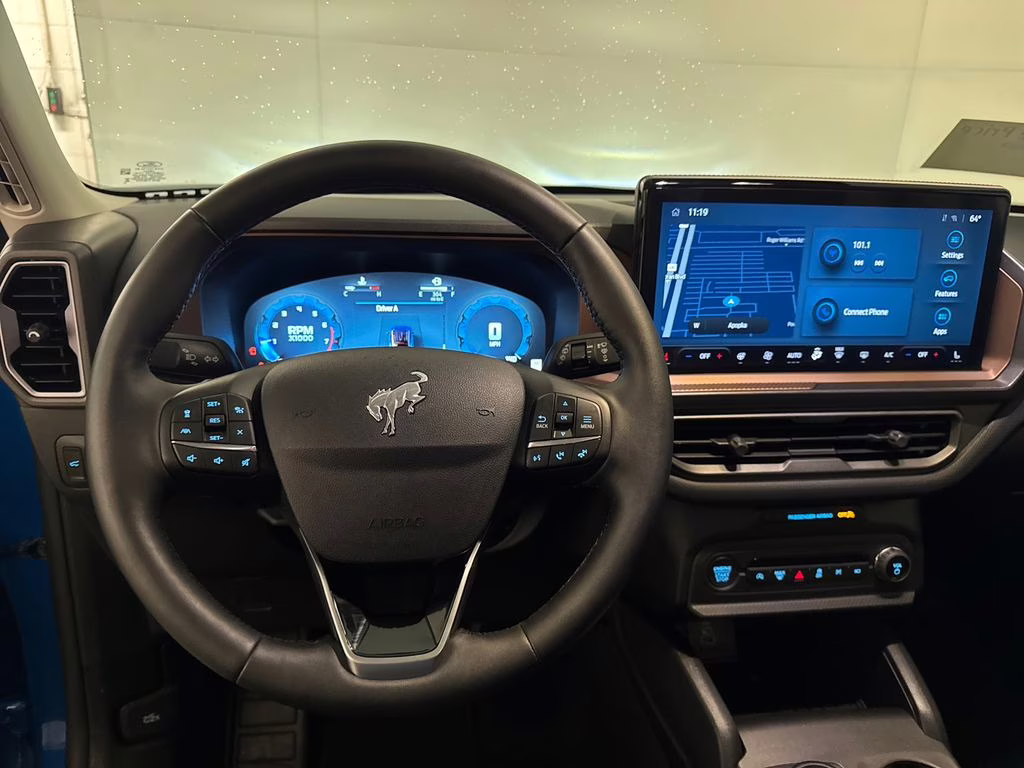 2025 Velocity Blue Metallic Ford Bronco Sport Outer Banks 4X4 SUV