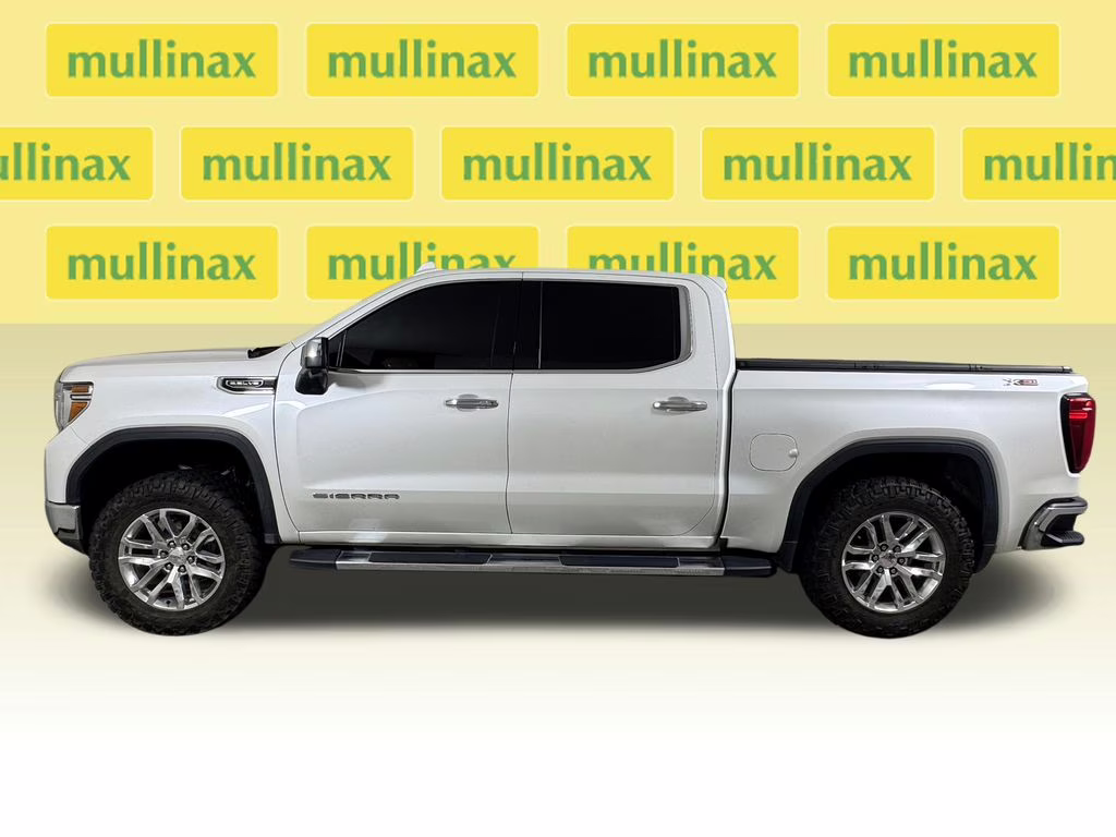 2019 White Frost Tricoat GMC Sierra 1500 SLT 4X4 Truck