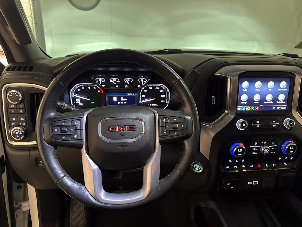 2019 White Frost Tricoat GMC Sierra 1500 SLT 4X4 Truck