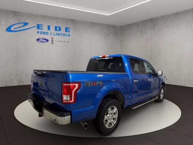 2016 Blue Flame Metallic Ford F-150 XLT 4X4 Truck