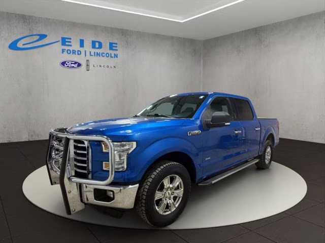 2016 Blue Flame Metallic Ford F-150 XLT 4X4 Truck