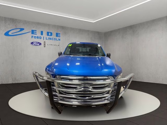 2016 Blue Flame Metallic Ford F-150 XLT 4X4 Truck
