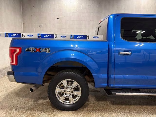 2016 Blue Flame Metallic Ford F-150 XLT 4X4 Truck