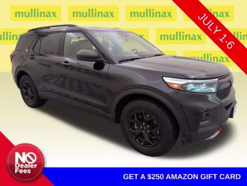 2022 Black Metallic Ford Explorer Timberline 4X4 SUV