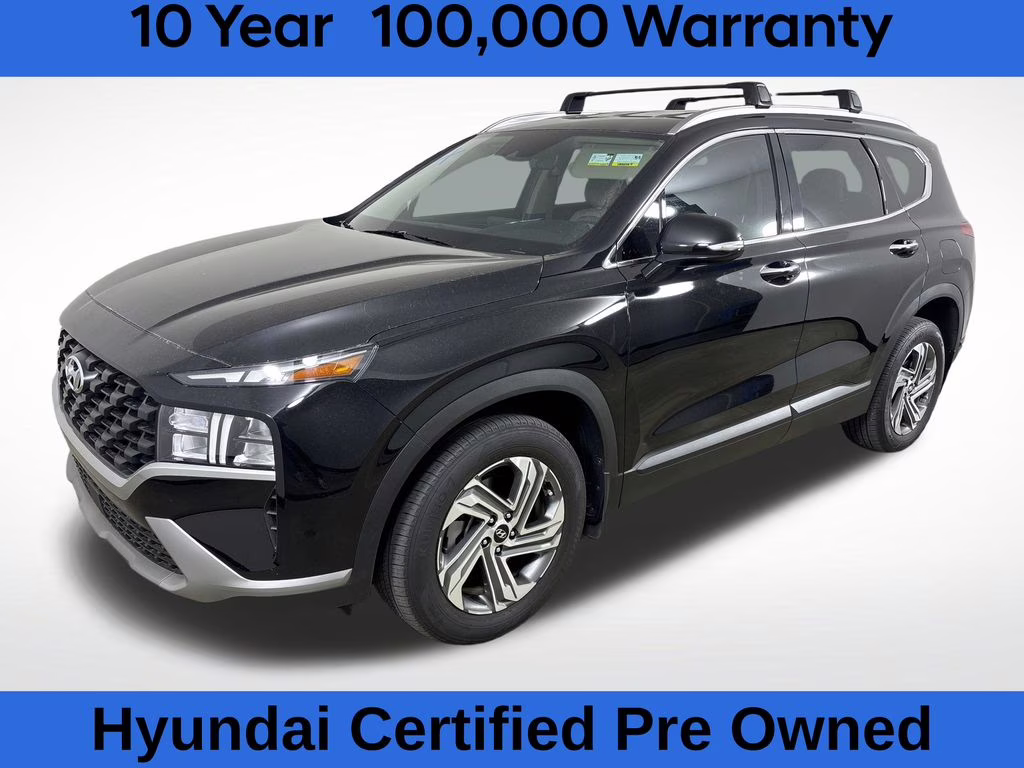 2023 Twilight Black Hyundai Santa Fe SEL FWD SUV