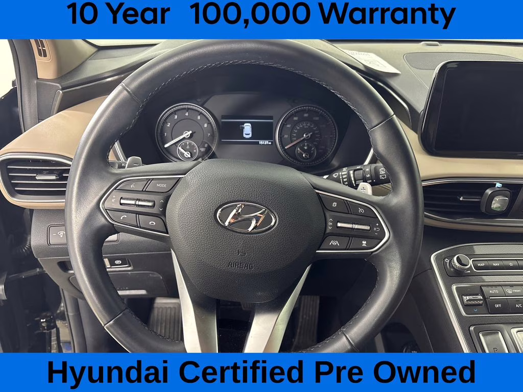 2023 Twilight Black Hyundai Santa Fe SEL FWD SUV