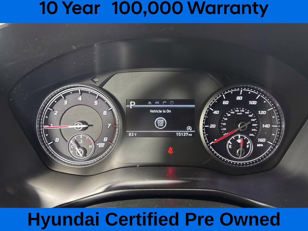 2023 Twilight Black Hyundai Santa Fe SEL FWD SUV