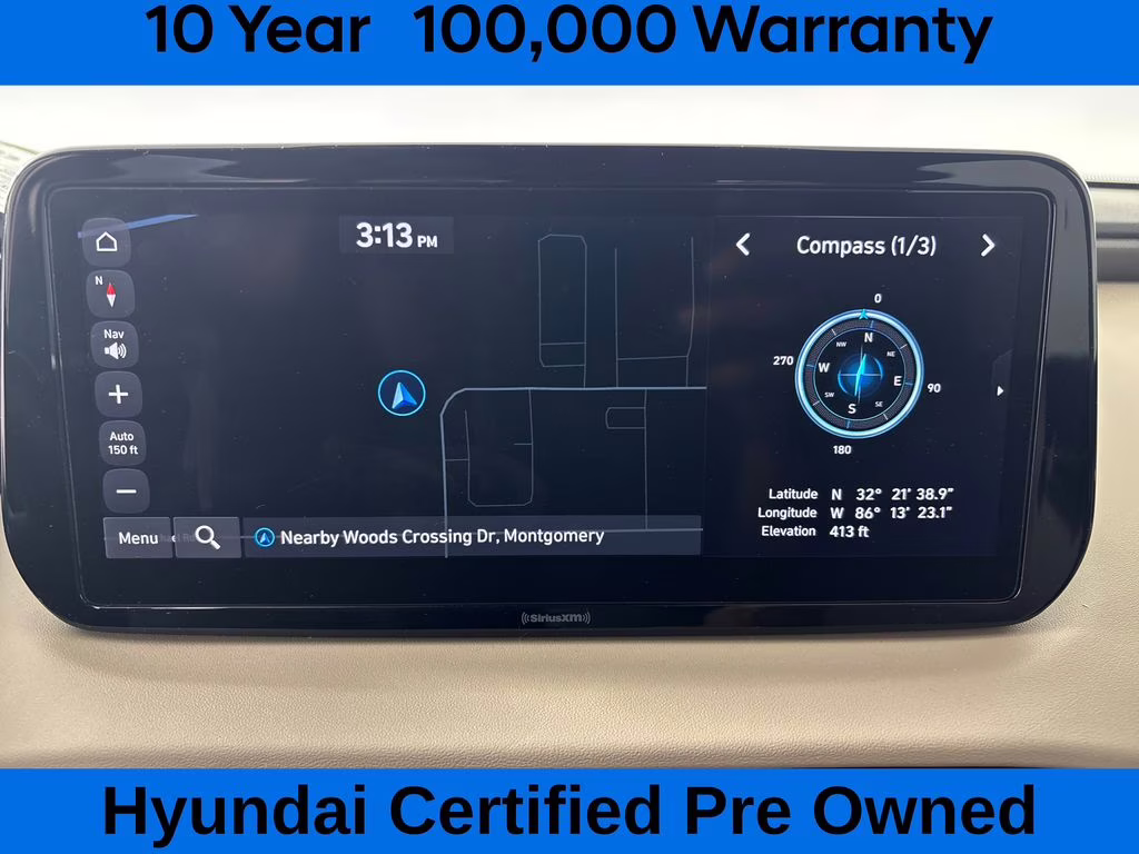 2023 Twilight Black Hyundai Santa Fe SEL FWD SUV
